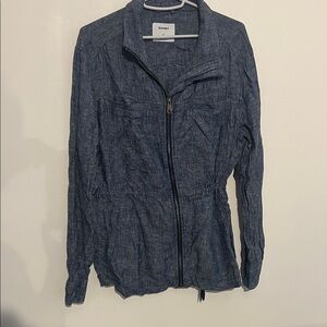 Old Navy Denim Blue Utility Jacket